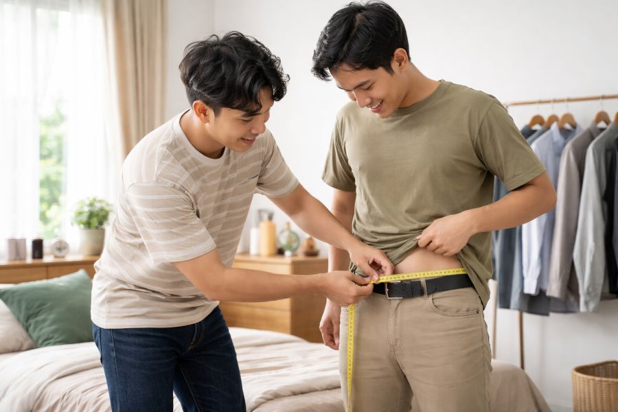 Rahasia Simpel Menentukan Ukuran Celana Pria