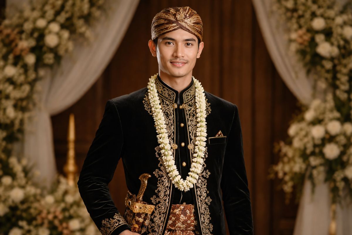 5 Contoh Baju Pengantin Pria Jawa: Gagah dan Sakral