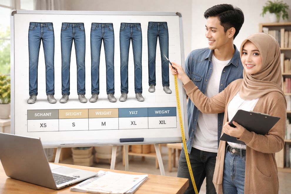 Panjang Kaki Celana Pria yang Pas (Biar Nggak Salah Beli)