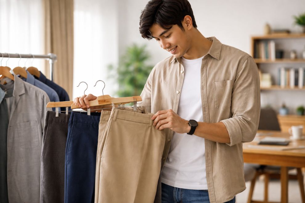 7 Bahan Celana Pria yang Nyaman Dipakai Seharian