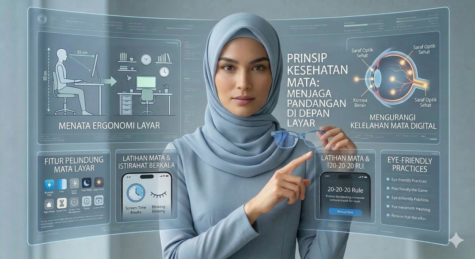 Mata Perih Saat Bekerja? Ini 7 Cara Mengatasi Mata Lelah Akibat Komputer